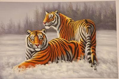unknow artist Tigers 022 Spain oil painting art